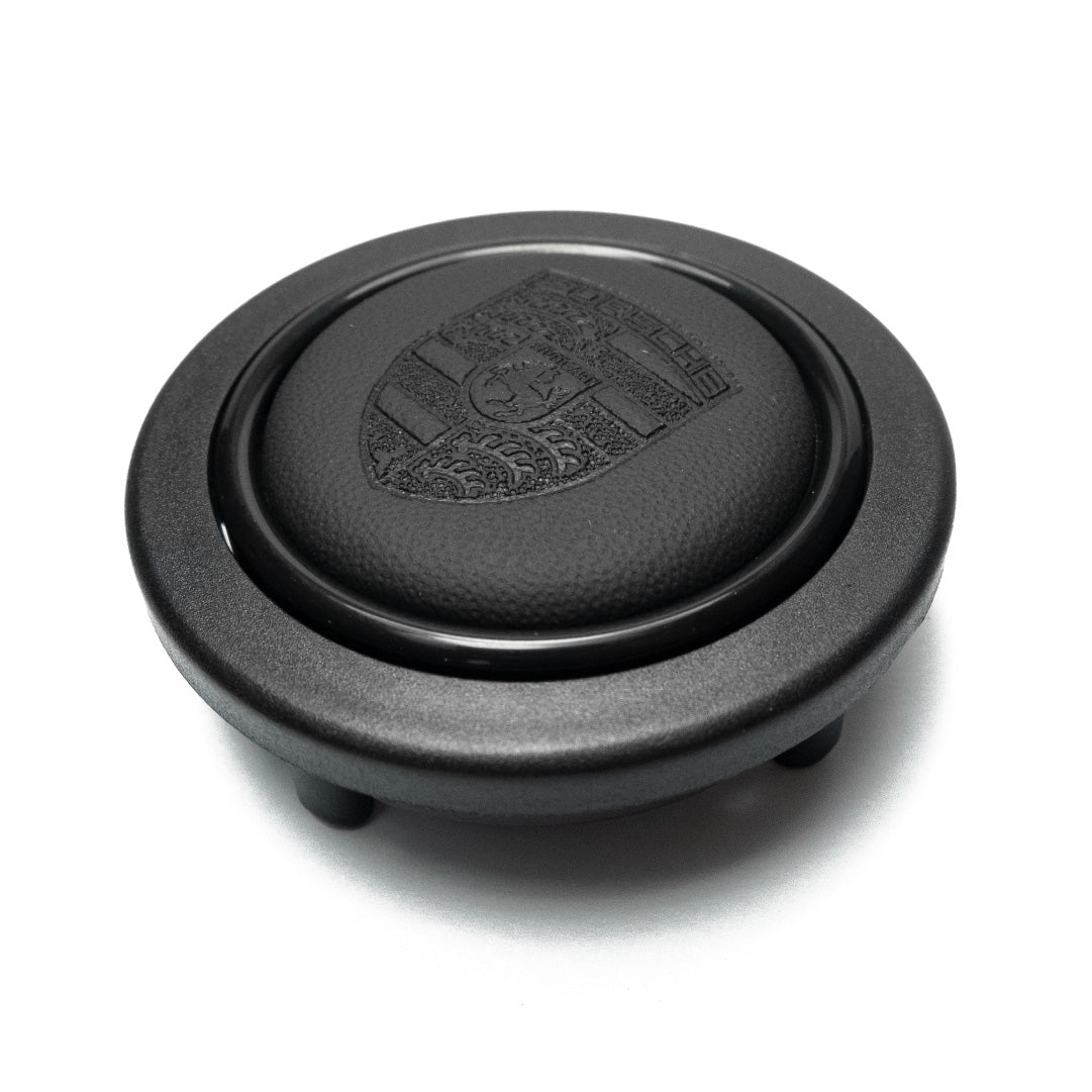 Porsche Napa Leather Horn Button - Round Lip