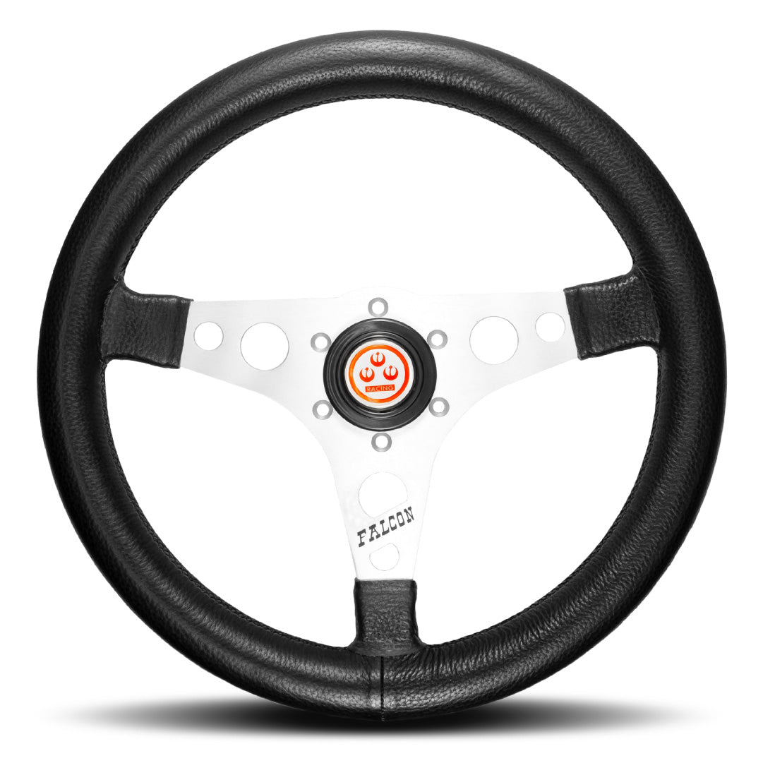 RS Watanabe Falcon-Steering Wheel Silver