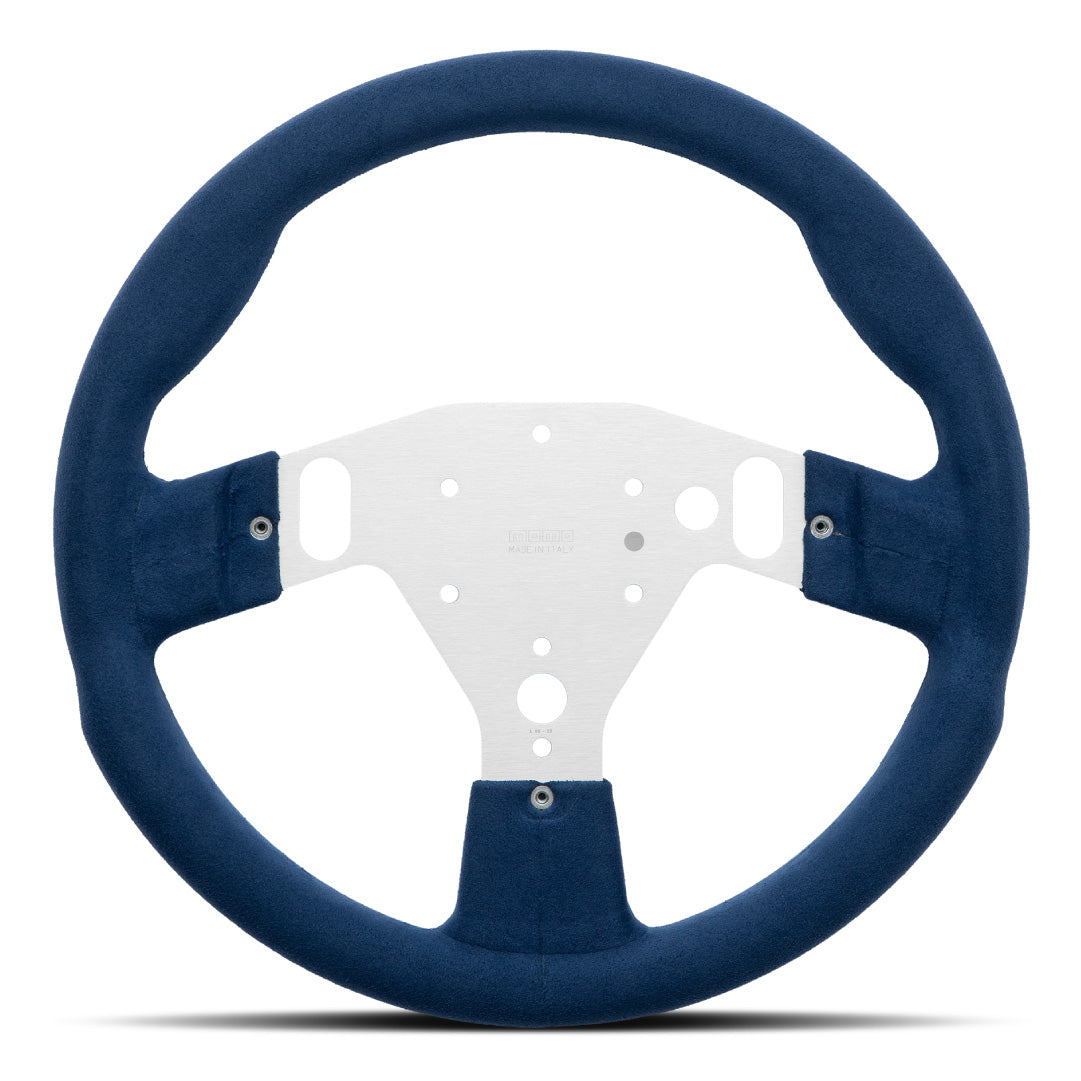 MOMO SIM GT 320 Steering Wheel - Blue Alcantara
