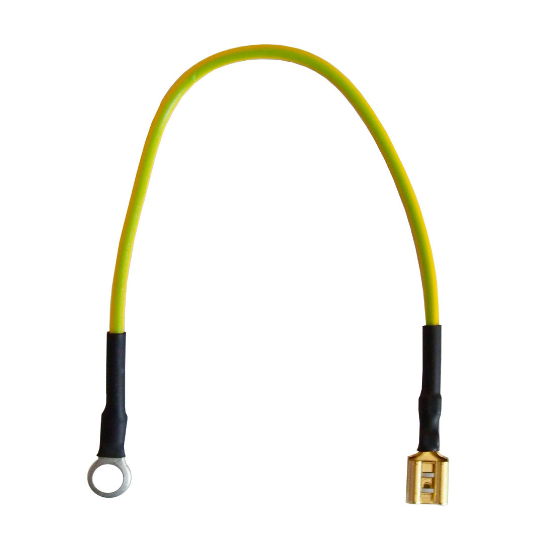 Simoni Racing Horn Ground Wire - Spade & Ring Terminal