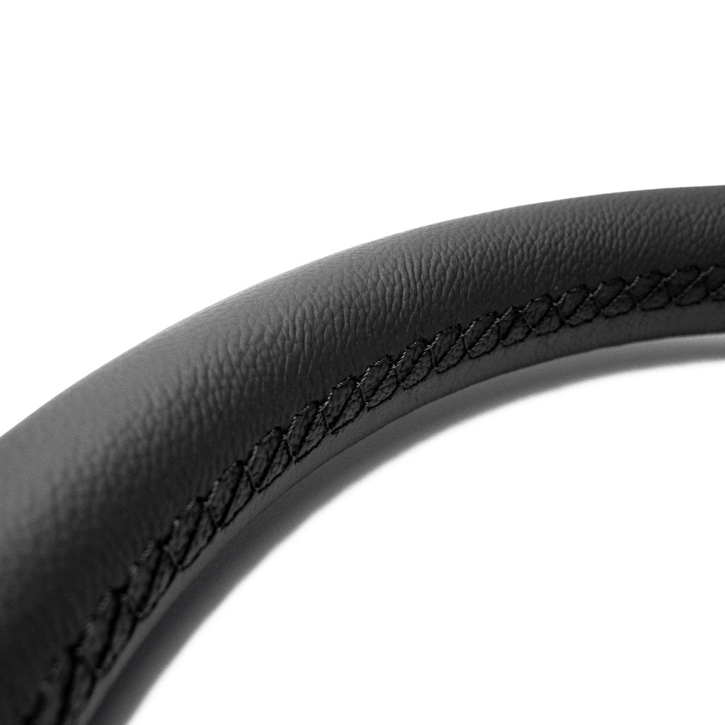 Sport Line Comfort Steering Wheel - Black Leather Black Spokes 330mm