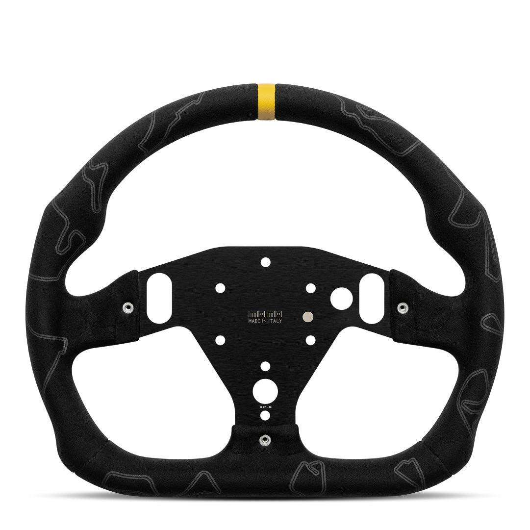 MOMO x Logitech Sim Racing SIM GT-PRO 320 TRACKS Steering Wheel - Blac