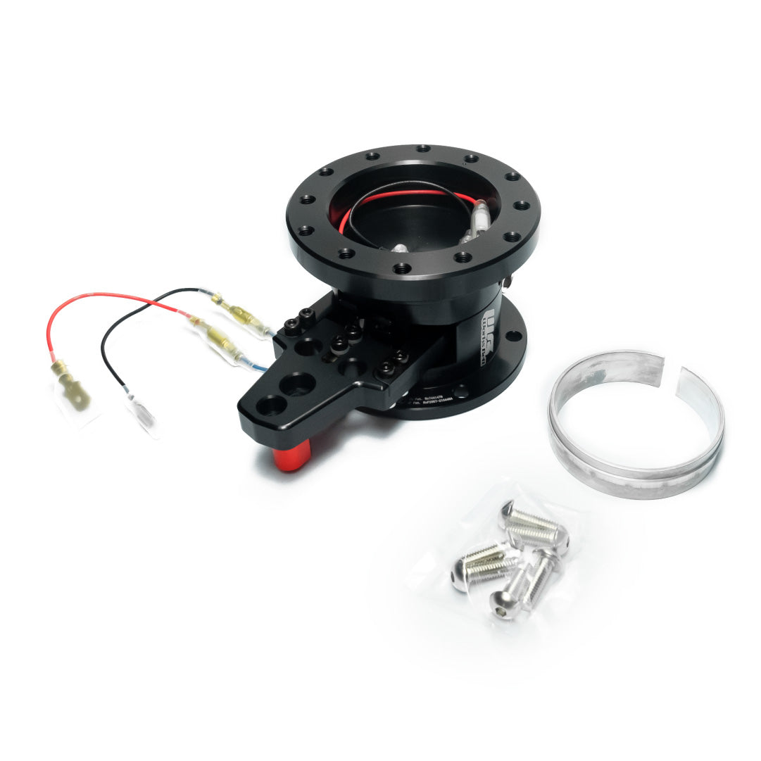 Works Bell RAPFIX GTC Steering Wheel Tilt-Up Pop-Up Flip-Up System - Black