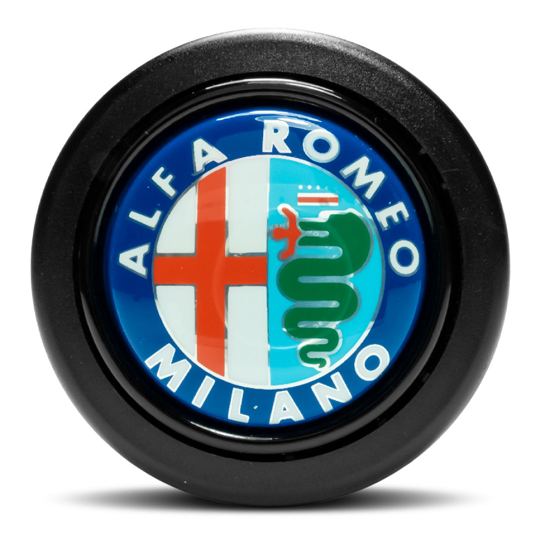 Alfa Romeo Milano Horn Button - Round Lip