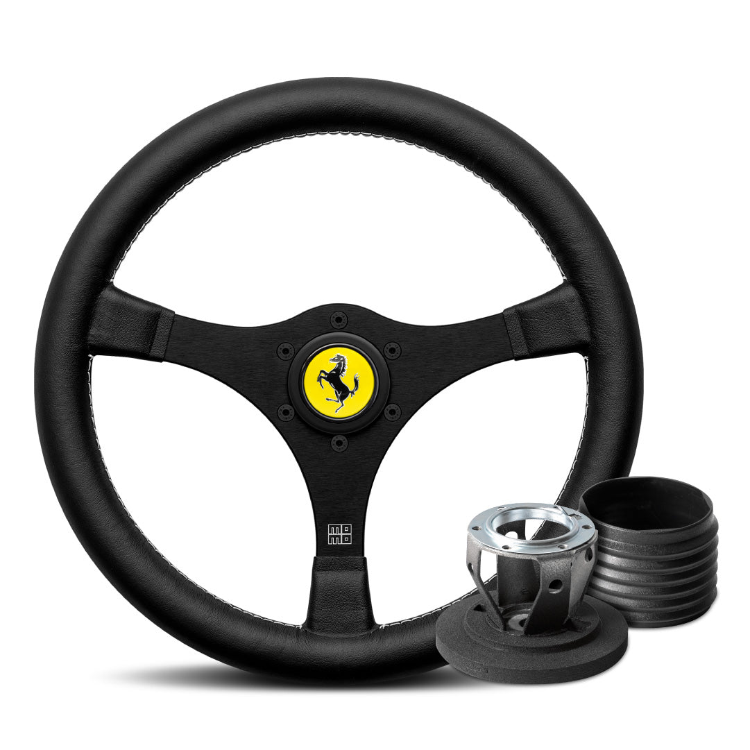 MOMO 1968 Steering Wheel & Hub Adapter Boss Kit For Ferrari Testarossa