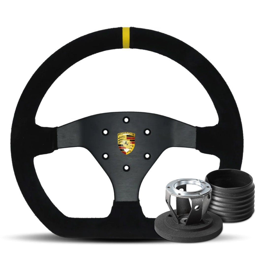 Sport Line GT3 Cup Steering Wheel & Hub Adapter Boss Kit For Porsche 911 (991), Cayman Boxter 718 (981)