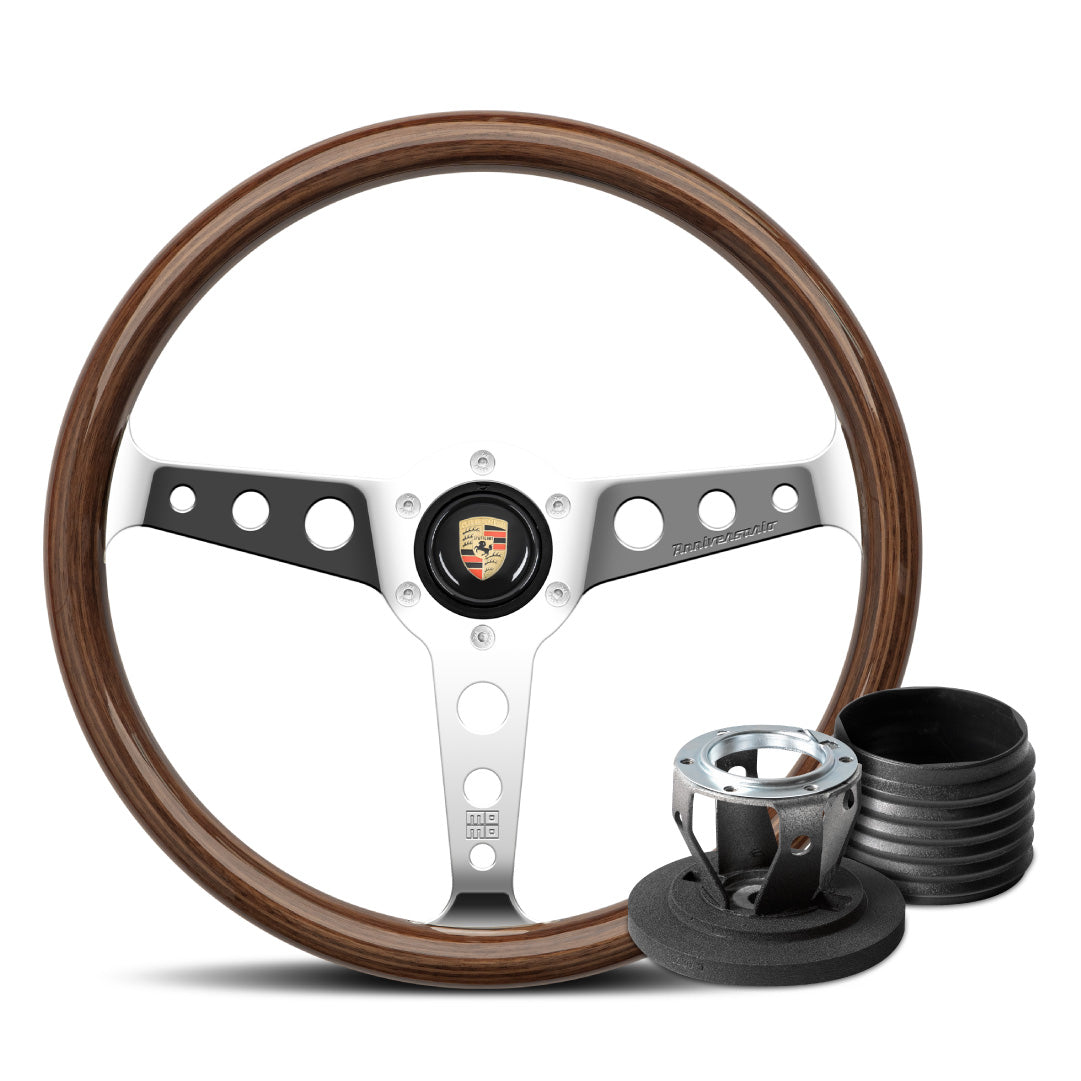 MOMO Indy Anniversario Steering Wheel & Hub Adapter Boss Kit For Porsche