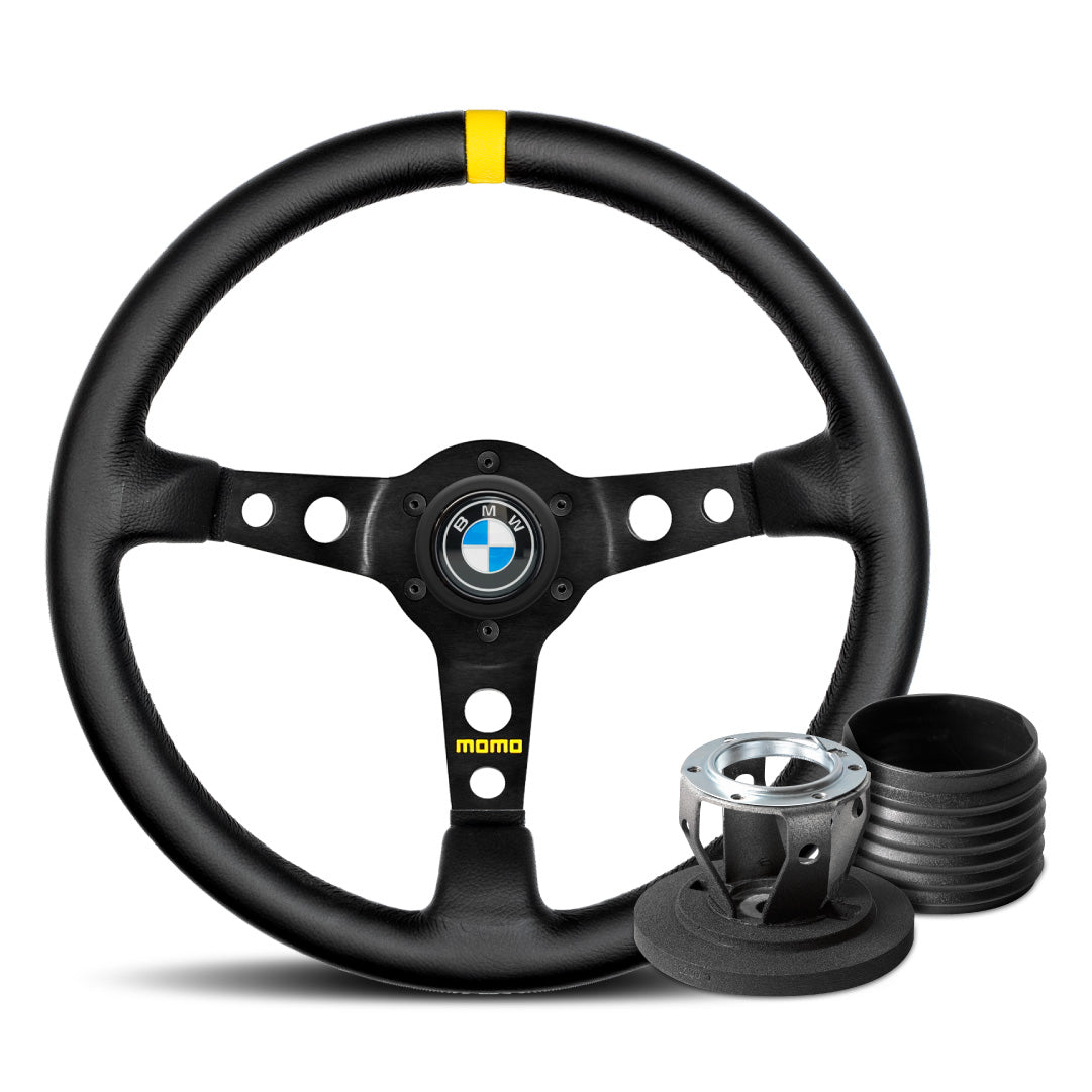 MOMO Mod. 07 Steering Wheel & Hub Adapter Boss Kit For BMW