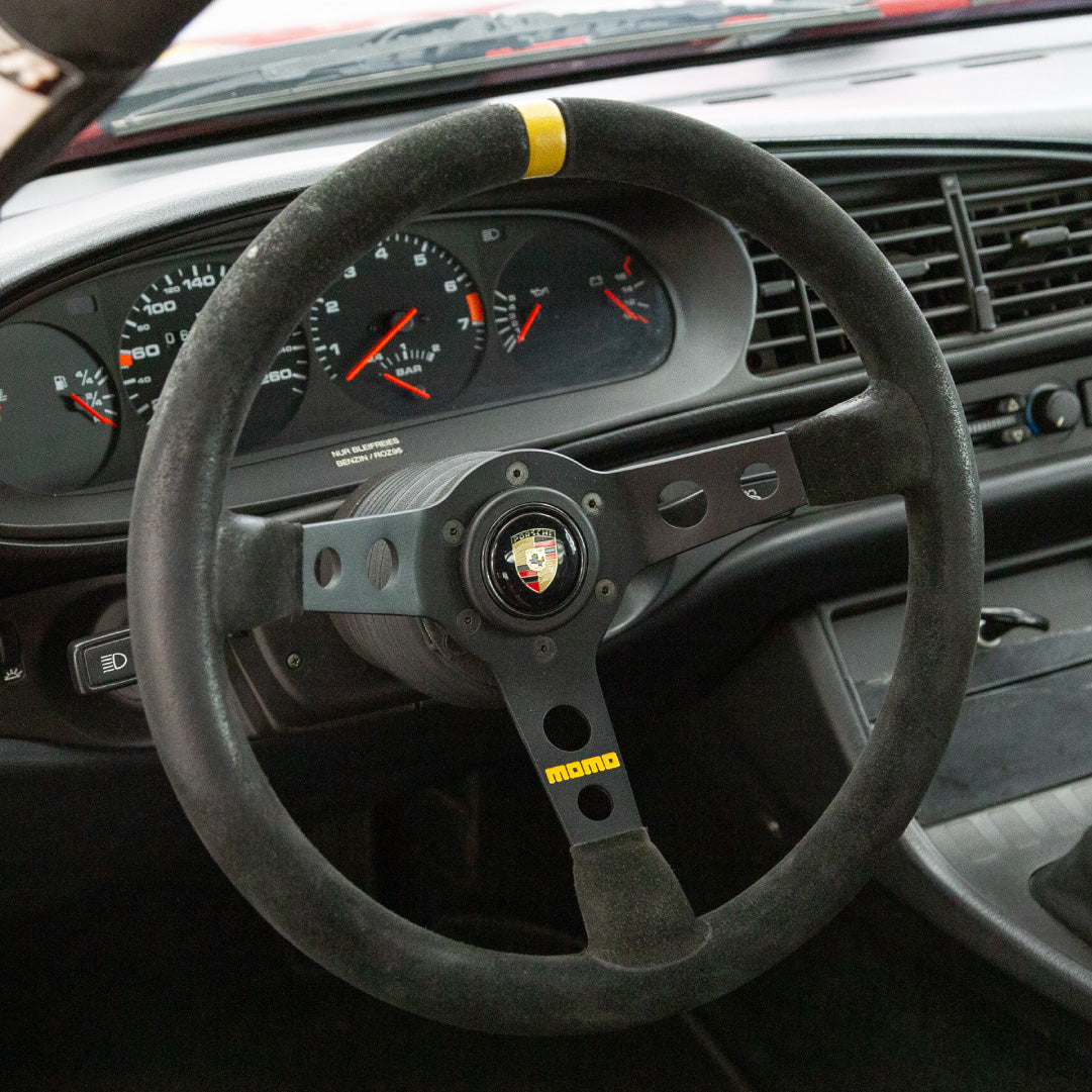 Steering Wheel Hub Adapter Kit – MOMO / Nardi – For Porsche 928 / 928S (1978-92) Black