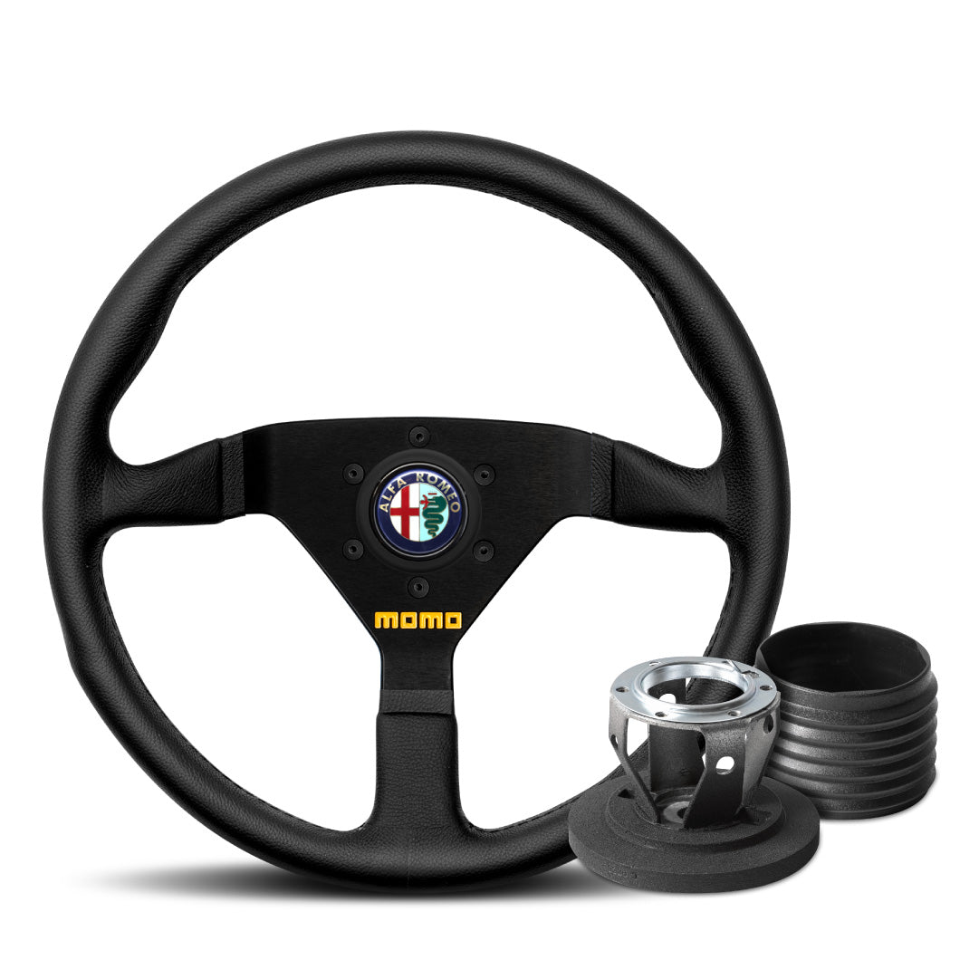 MOMO Mod. 78 Steering Wheel & Hub Adapter Boss Kit For Alfa Romeo 155 146 145