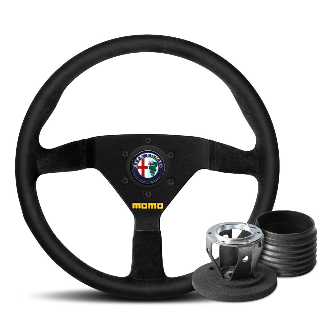MOMO Mod. 78 Steering Wheel & Hub Adapter Boss Kit For Alfa Romeo 155 146 145
