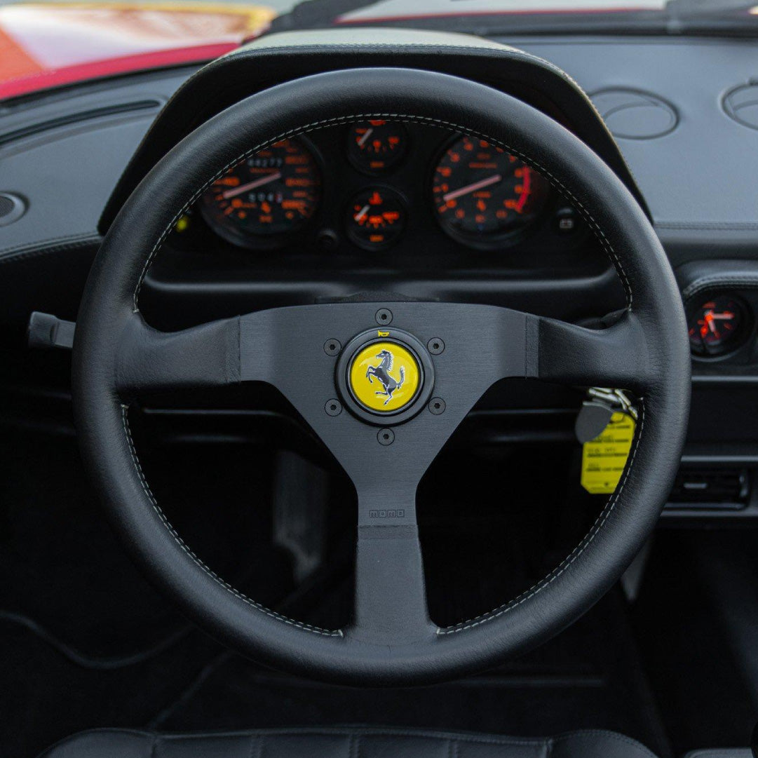 MOMO Montecarlo 350mm Steering Wheel & Hub Adapter Boss Kit For Ferrari 328 (GTB GTS)