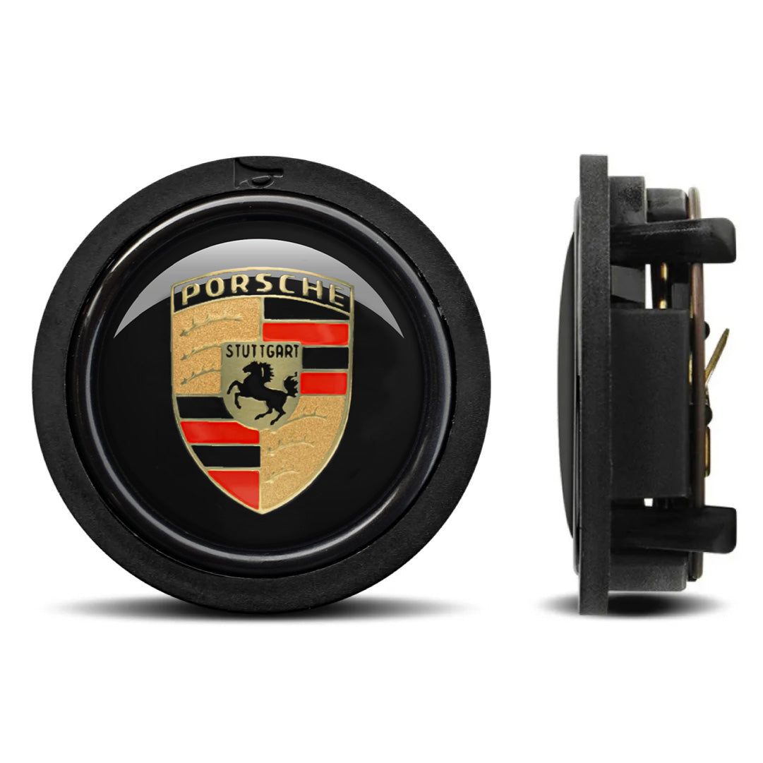 MOMO Porsche Horn Button - Flat Lip - Flush Mount