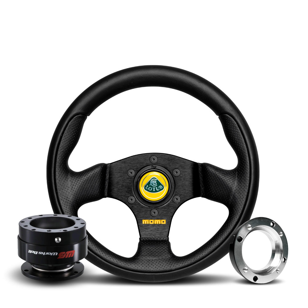 MOMO Team Steering Wheel & Works Bell Rapfix Quick Release Kit For Lotus