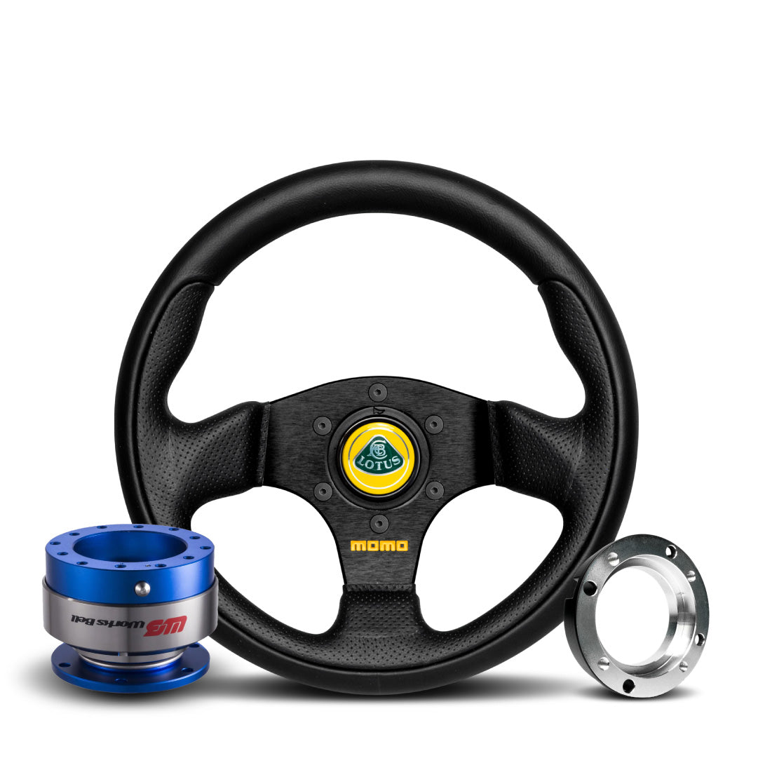 MOMO Team Steering Wheel & Works Bell Rapfix Quick Release Kit For Lotus