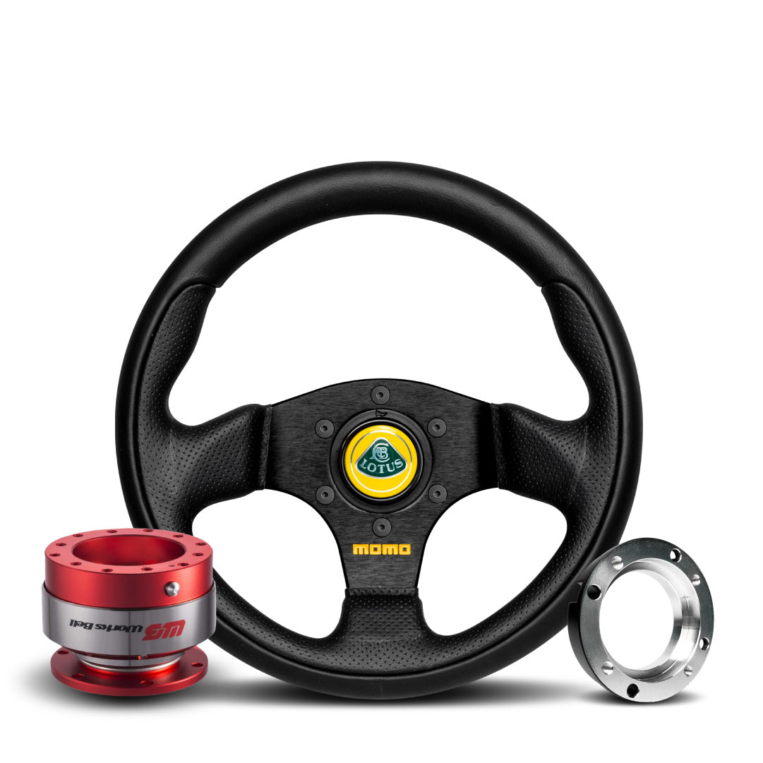 MOMO Team Steering Wheel & Works Bell Rapfix Quick Release Kit For Lotus