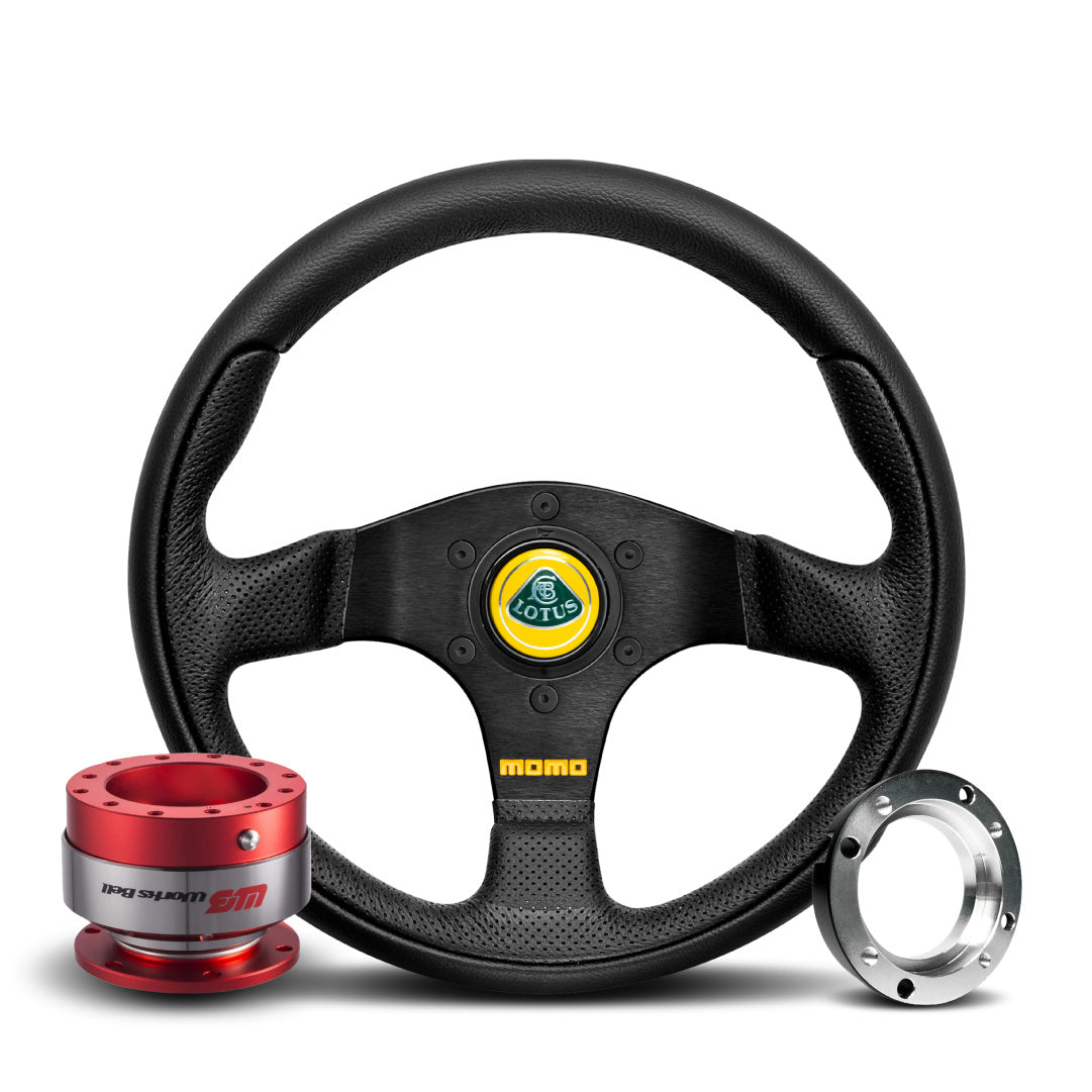 MOMO Team Steering Wheel & Works Bell Rapfix Quick Release Kit For Lotus