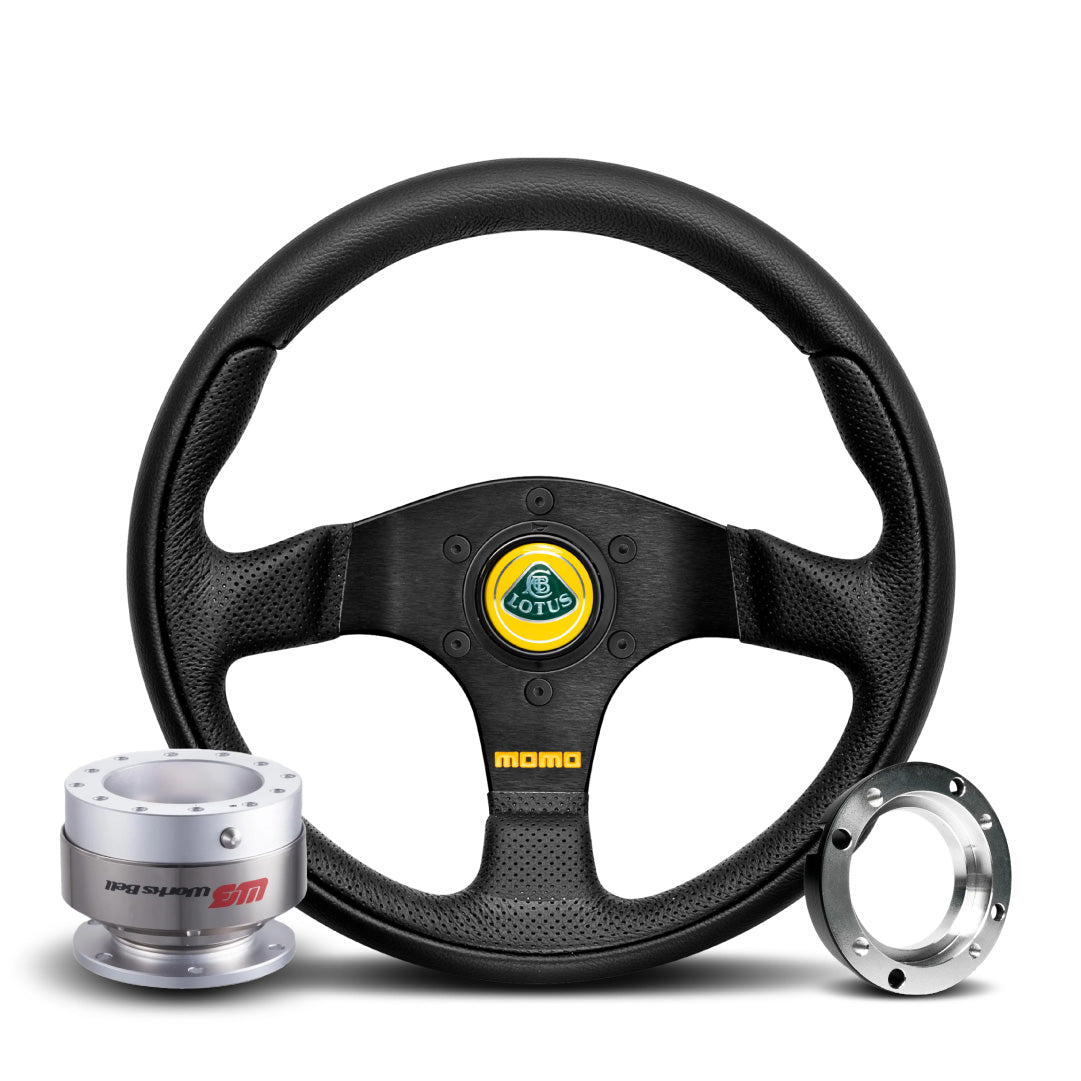 MOMO Team Steering Wheel & Works Bell Rapfix Quick Release Kit For Lotus