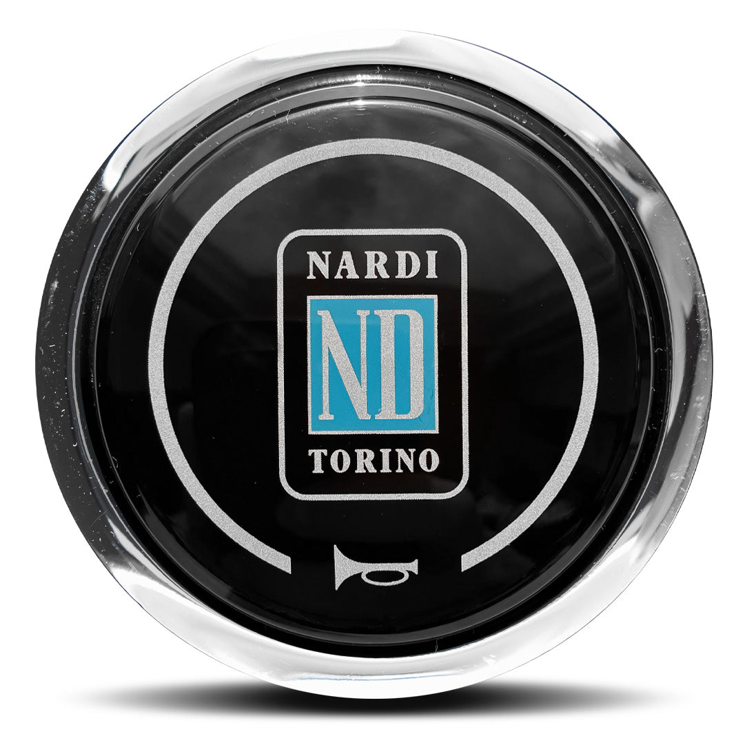 Nardi ND Classic Chrome Horn Button - Single Contact 1/C
