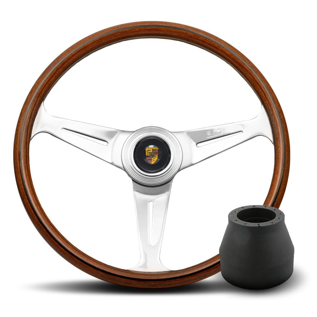 Nardi ND Classic 390mm Steering Wheel & Hub Adapter Boss Kit For Porsc