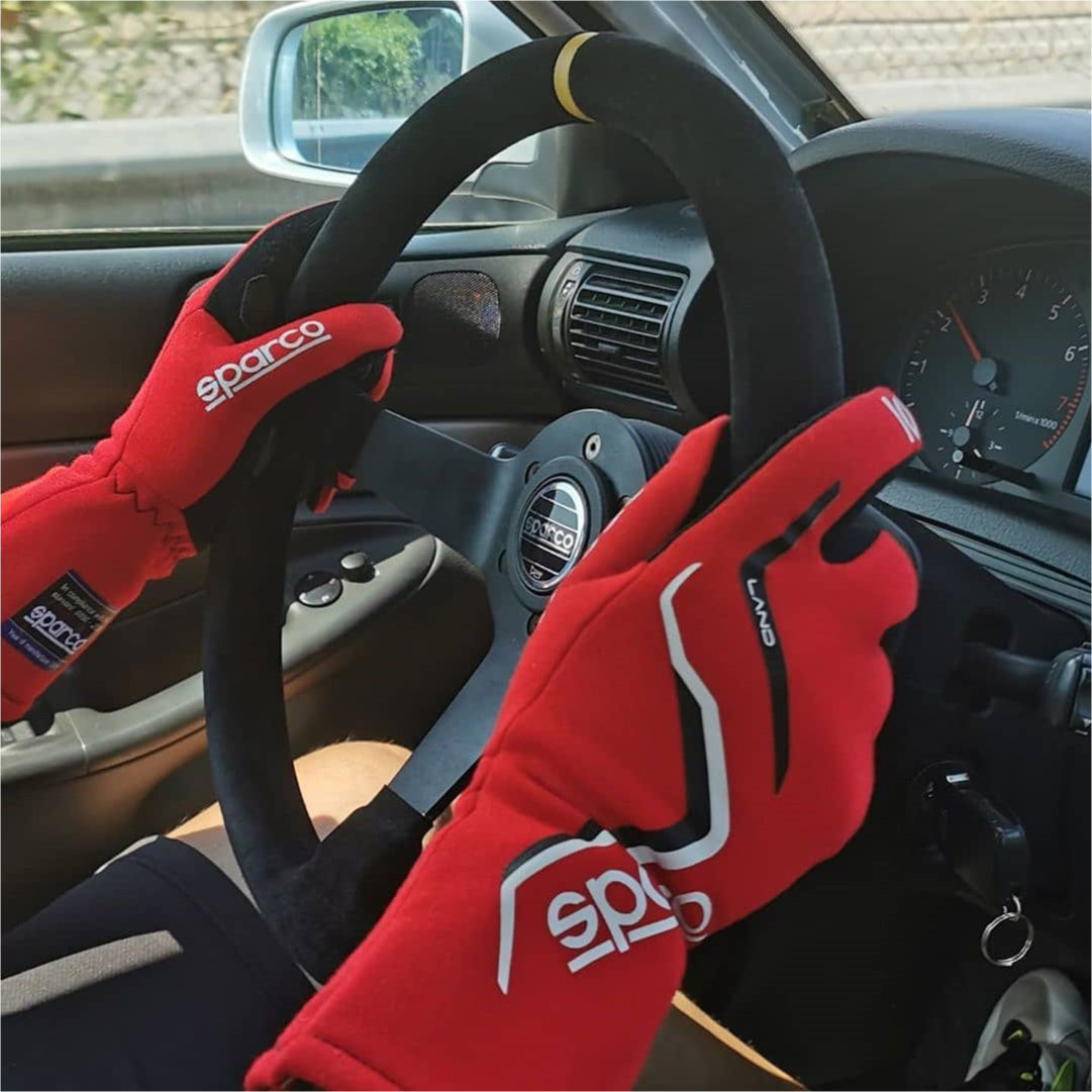 Sparco Land Racing Gloves - FIA Approved