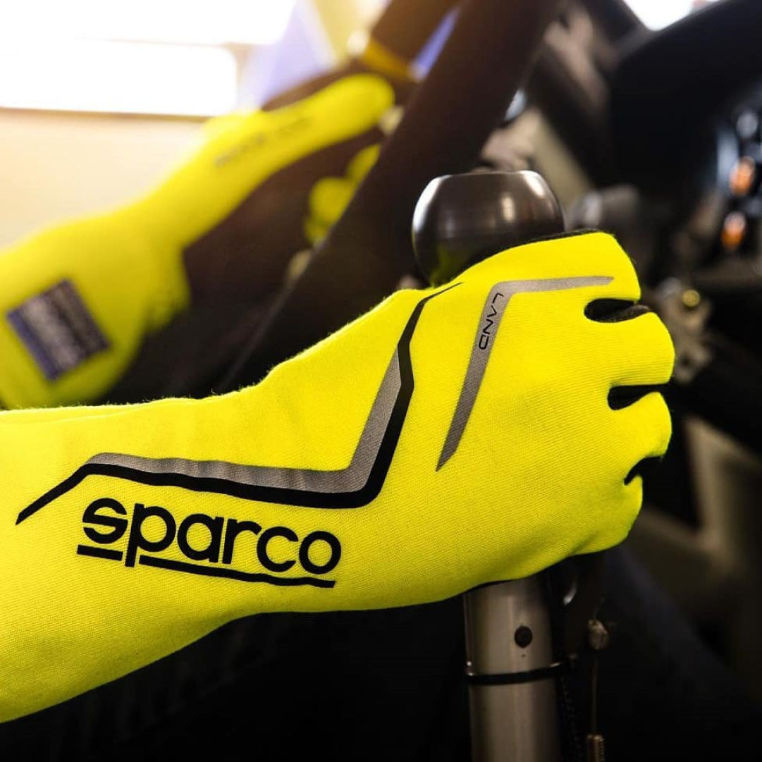 Sparco Land Racing Gloves - FIA Approved