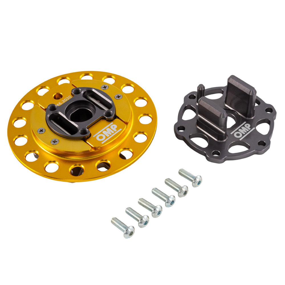 OMP Steering Wheel Quick Release Hub BoltOn