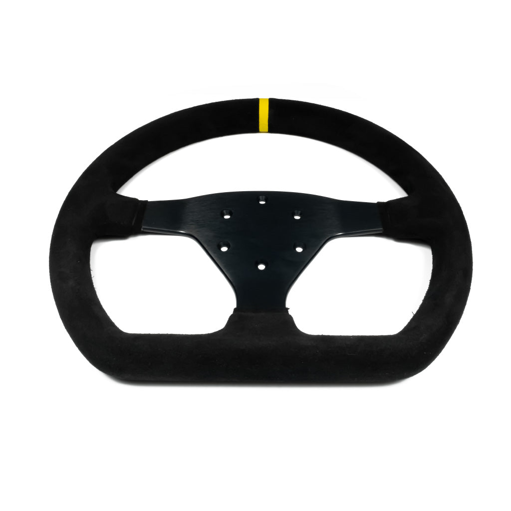 Sport Line Racing Sportivo 32P (GT3 Cup) Steering Wheel - Black Suede Black Spokes 320mm