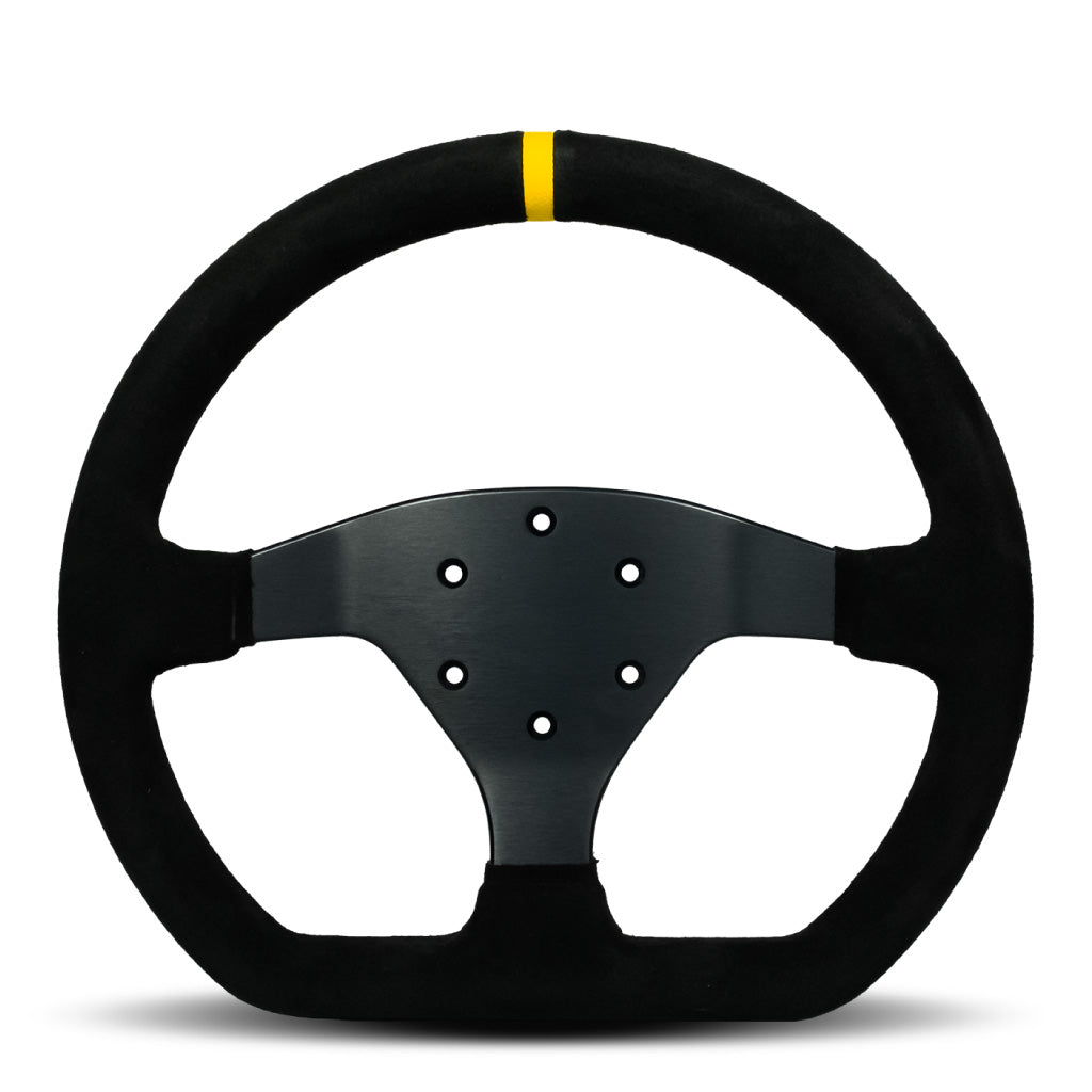 Sport Line Racing Sportivo 32P (GT3 Cup) Steering Wheel - Black Suede Black Spokes 320mm