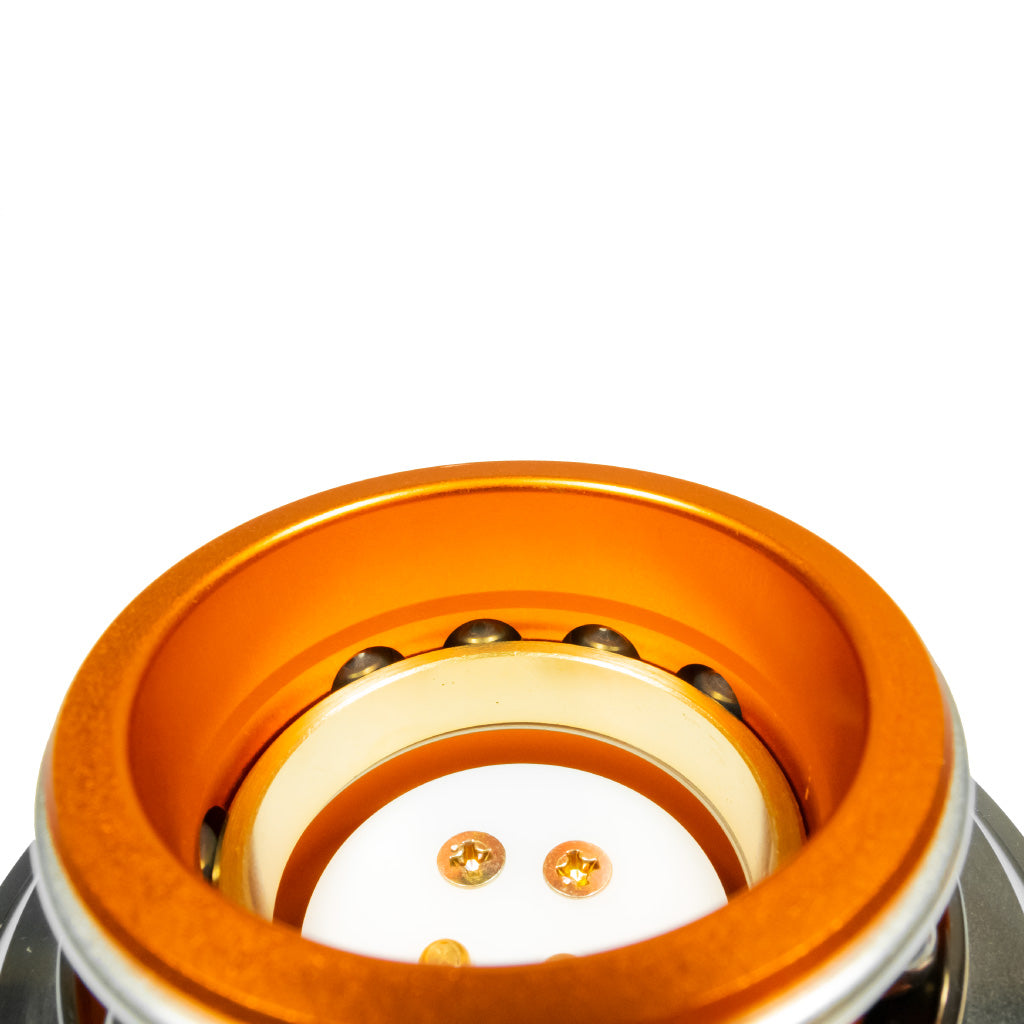 Works Bell RAPFIX2 Steering Wheel Quick Release System Kit - Bolt-On - Orange