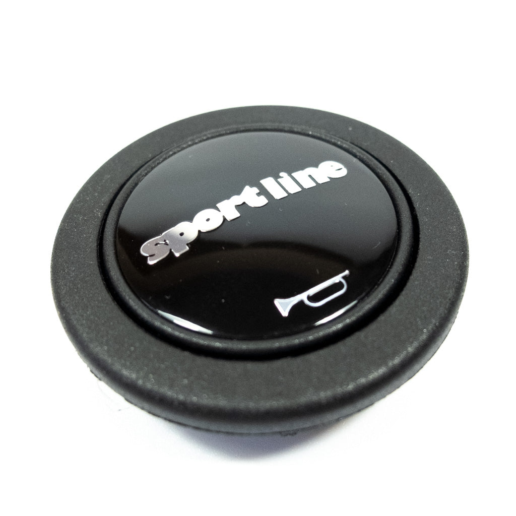 Sport Line Universal Horn Button with Logo 60mm